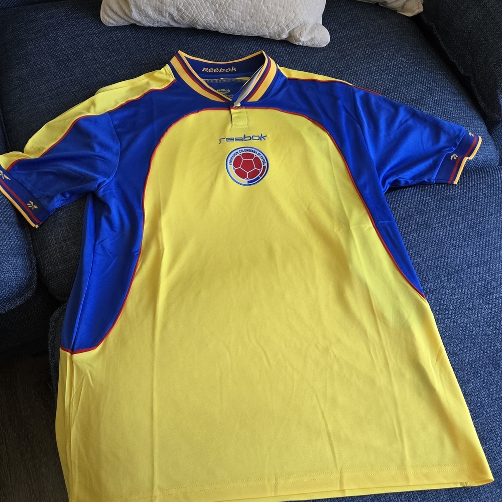 Reebok Retro Colombia Soccer Jersey